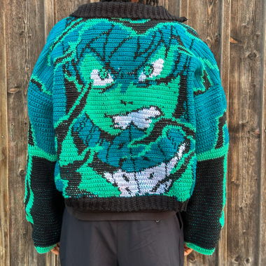 Dial Ko - Deku crochet jacket