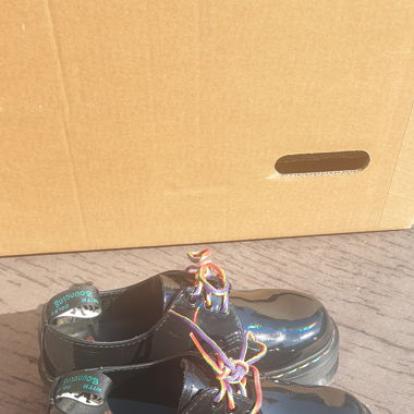 Dr. Martens QUAD Rainbow Shoes