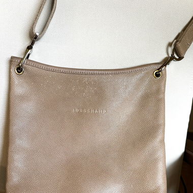 Sac Longchamp Bandoulière - Beige/taupe