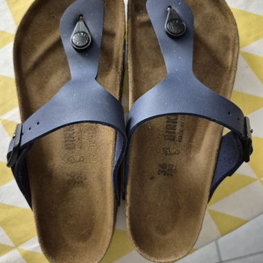 Birkenstock bleu marine