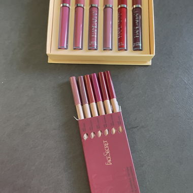 Ensemble de rouges à lèvres liquides Face Secret