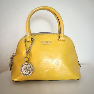 Sac à main Guess jaune 