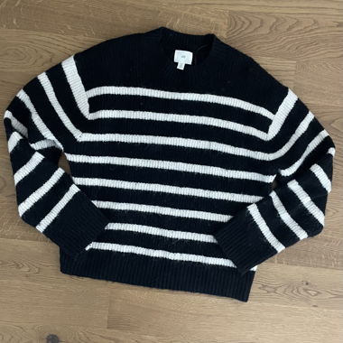Maglione lavorato a maglia a righe H&M