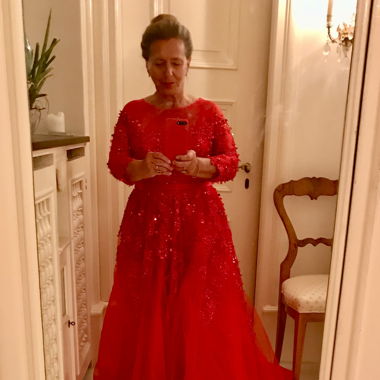 Neuwertiges, exklusives Abendkleid