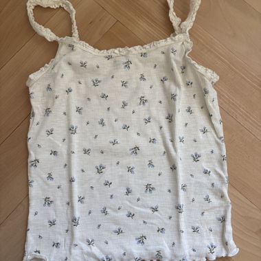 Débardeur à motif floral