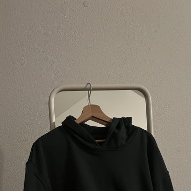 Pullover mit Spruch hinten