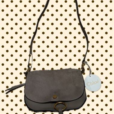 Grey chloé bag