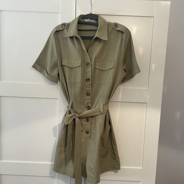 Khaki playsuit