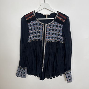 Blusa Boho Ricamata