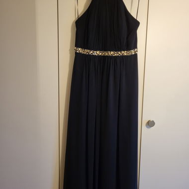 Elegant Blue Evening Dress