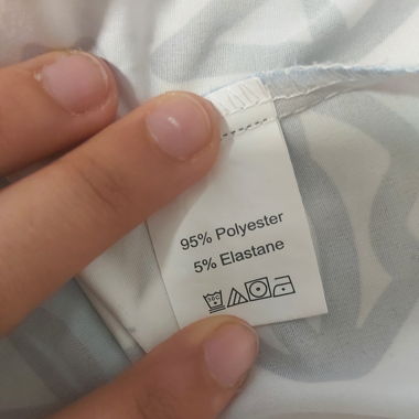 Colorful, Short-Cut Shirt