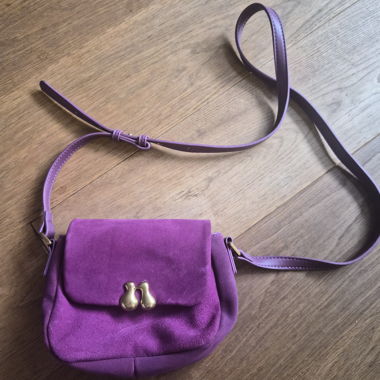Violette Umhängetasche Nali