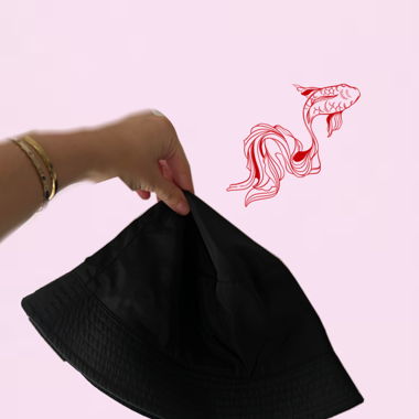 Fisher hut/ fisher hat