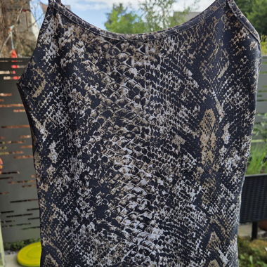 Zara snake print tank top