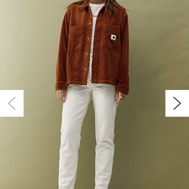 Chemise Carhartt en velours côtelé