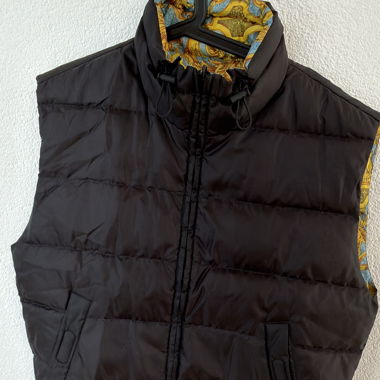 Reversible Versace Jeans Couture puffer vest
