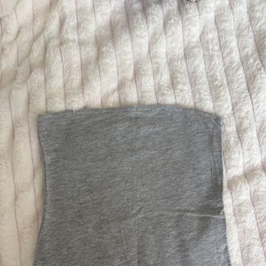 Top a fascia grigio H&M