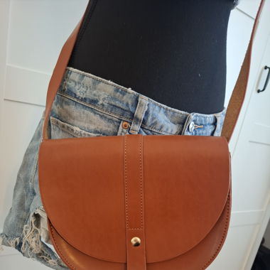 Cognac farbige Tasche