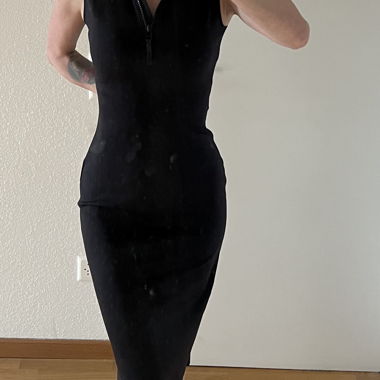 Long sporty sleeveless dress by Oysho