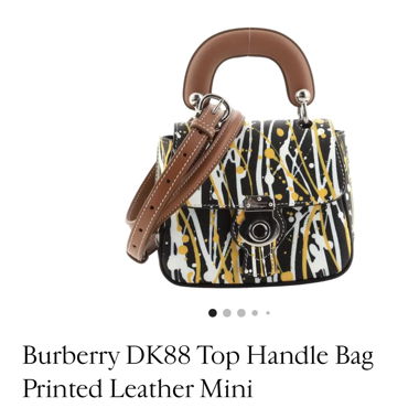 Burberry DK88 Top Handle Bag Mini