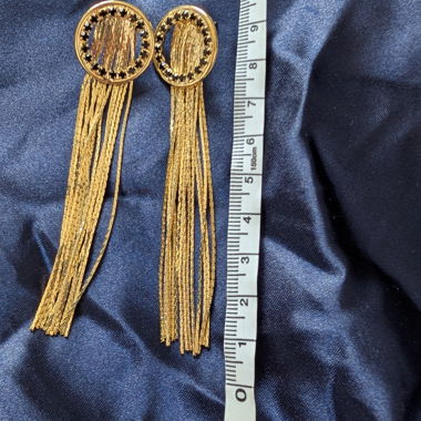 Gold Statement Earrings