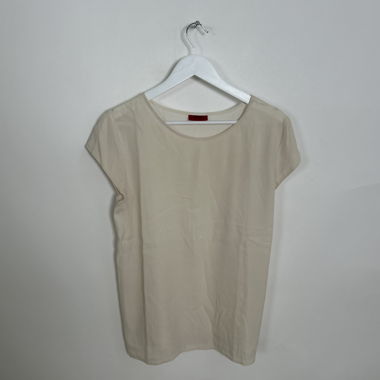 HUGO BOSS Beige Transparenz-Top
