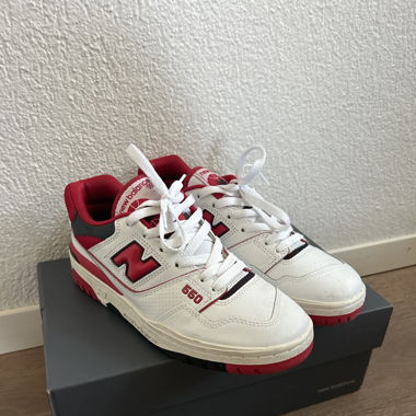 New Balance 550 White/Red