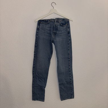Jeans a gamba dritta
