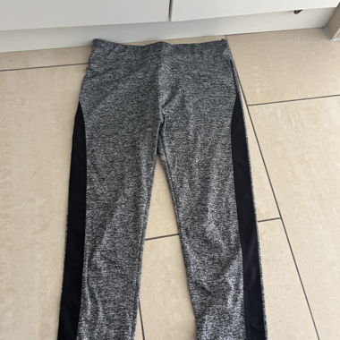 Leggings sportivi grigio mélange