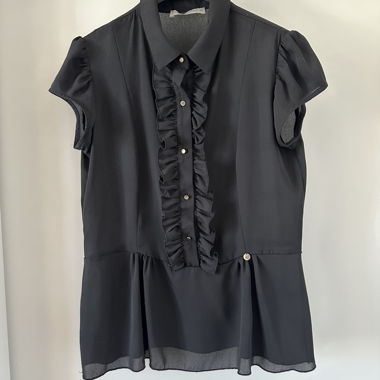 Rinascimento schwarze Bluse M