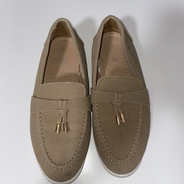 Beige Loafers