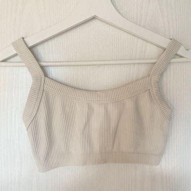 off white crop top
