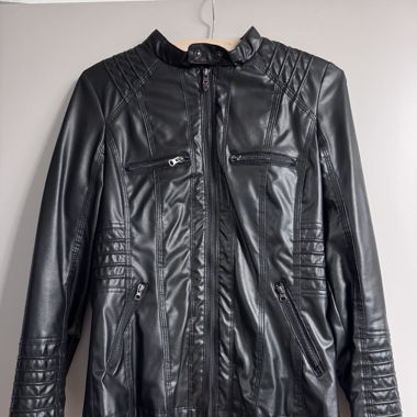 Kunstlederjacke