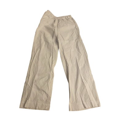 white linen pants 