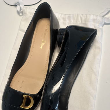 DIOR Ballet Leather Flats