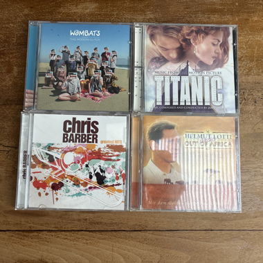 Pack de 4 CD de bande originale