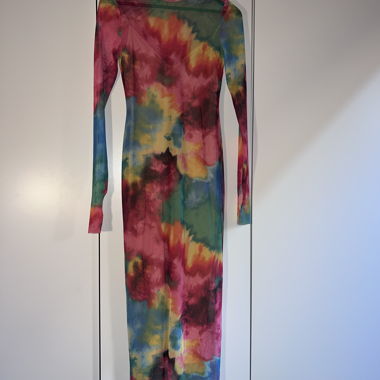 Afirm seethrough flower dress