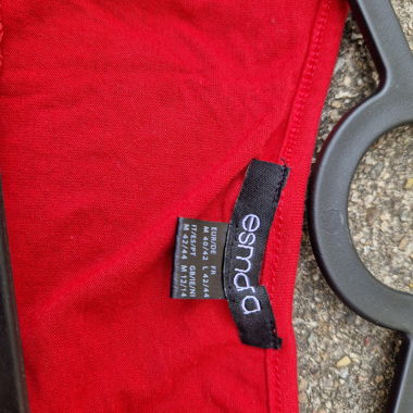 Robe sans manches rouge