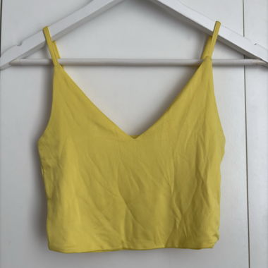 Yellow Crop Top