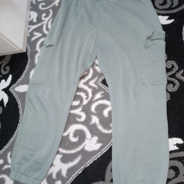 Pantalon de jogging Saltedbasics mint/vert confortable & doux