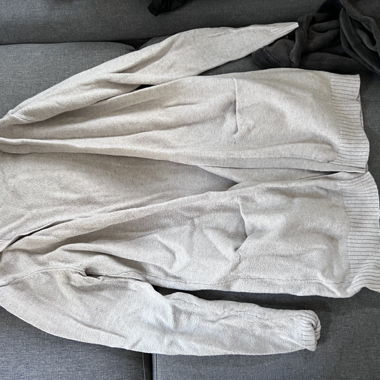 Cardigan en maille beige VILA