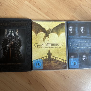 Game of Thrones DVD Set seasons 1/5/6
