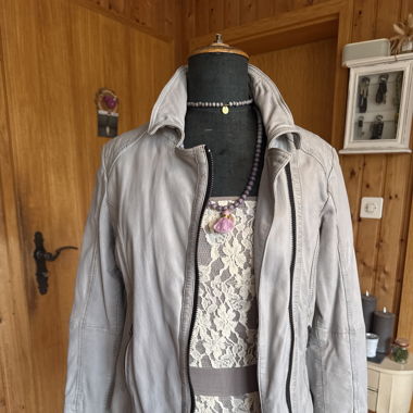 Lederjacke