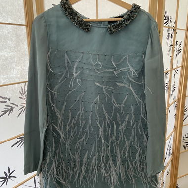 Twin-Set Kurzes Kleid hellblau