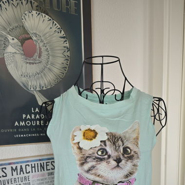 Débardeur chaton "kitch"