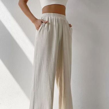 Pantalons en tissu