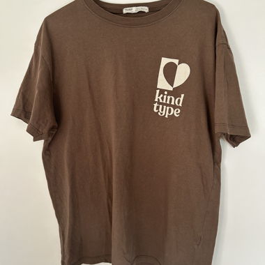T-shirt brun Pull&Bear
