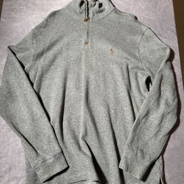 Ralph Lauren Sweatshirt mit Zipperkragen