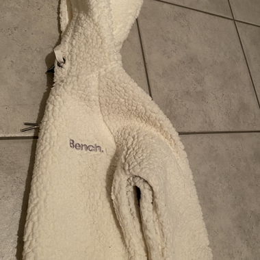 Hoodie Bench en polaire XS crème
