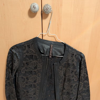 Schwarze Jacke